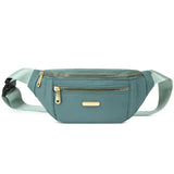 Women's Oxford Cloth Chest Messenger Bag Casual Fanny Pack