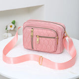 Middle-aged Women's Shoulder Bag Casual Multi-layer Messenger Collection Purse