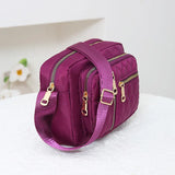 Middle-aged Women's Shoulder Bag Casual Multi-layer Messenger Collection Purse