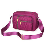 Middle-aged Women's Shoulder Bag Casual Multi-layer Messenger Collection Purse