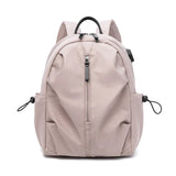 Large Capacity Women's Backpack College StudentsTravel Bag School - Solid