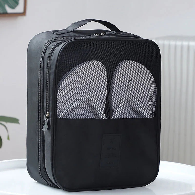 Travel Shoe Bag Oxford Cloth Organizer Storage for Underwear and Clothes