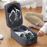 Travel Shoe Bag Oxford Cloth Organizer Storage for Underwear and Clothes
