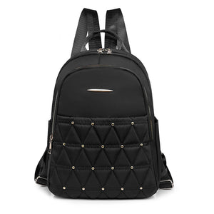Waterproof Backpacks Rivet Student Girl Schoolbag Women's Shoulder Bags