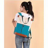 Waterproof Oxford Cloth Women Backpack Large Capacity Anti-theft Shoulder Bag