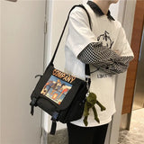 Oxford Crossbody Bag for Women Youth Shoulder Bag Large Capacity