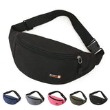 Oxford Fanny Pack Banana Bags Travel Men Women Belt Bag Phone Money Waist Bag
