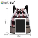 Oxford Fitness Bag Large Capacity with Shoe Compartment