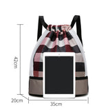 Fitness Bag with Shoe Compartment, Large Capacity