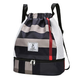 Oxford Fitness Bag Large Capacity Gym Bag with Shoe Compartment Lightweight