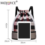 Oxford Fitness Bag Large Capacity Gym Bag with Shoe Compartment Lightweight