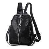 Oxford Lady Backpacks Women Bag Sequins Girl School Bags Laptop Backpack