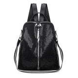 Oxford Lady Backpacks Women Bag Sequins Girl School Bags Laptop Backpack