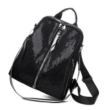 Oxford Lady Backpacks Women Bag Sequins Girl School Bags Laptop Backpack