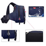 Oxford Men Waist Bag Casual Fanny Pack Large Capacity Belt Bag