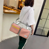 Oxford Waterproof Gym Duffle Bag with Shoes Compartment