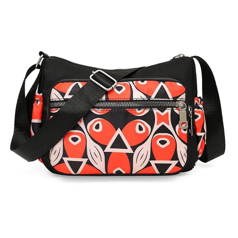 Large-capacity Oxford Shoulder Bag for Women, Durable Middle-aged Mother Bag