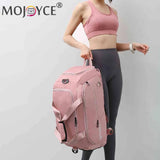Oxford Travel Backpack Waterproof Gym Bag with Shoes Compartment