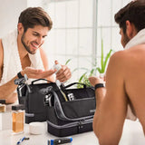 Oxford Travel Organizer Cosmetic Bags Wash Toiletry Case