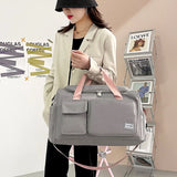 Oxford Travel Tote Bag Women's Business Luggage Handbag