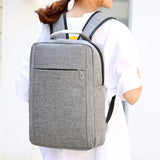 Oxford Ultralight Anti-Theft Backpack USB Charging Laptop Notebook Business Bag