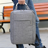 Oxford Ultralight Anti-Theft Backpack USB Charging Laptop Notebook Business Bag