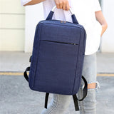 Oxford Ultralight Anti-Theft Backpack USB Charging Laptop Notebook Business Bag