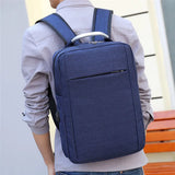 Oxford Ultralight Anti-Theft Backpack USB Charging Laptop Notebook Business Bag