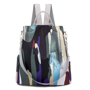 Oxford Waterproof Women's Laptop Backpack Large Capacity Business Bag