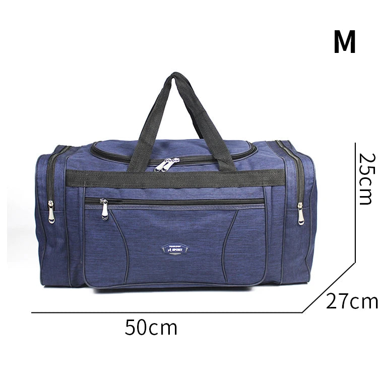 Waterproof Men Travel Bag, Big Luggage for Business