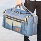 Oxford Waterproof Men Travel Bags Large Capacity Weekend Duffle E631
