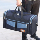 Oxford Waterproof Men Travel Bags Large Capacity Weekend Duffle E631