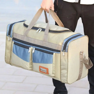 Oxford Waterproof Men Travel Bags Large Capacity Weekend Duffle E631