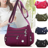 Waterproof Shoulder Bag Women Casual Crossbody Bag Large Capacity