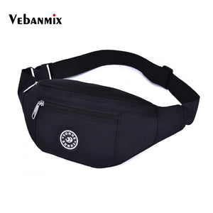 Oxford Waterproof Waist Pack for Men Women Fanny Pack Style Bum Bag