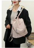 Waterproof Women Backpacks Casual Travel Backpack Female Solid Teenage Girls