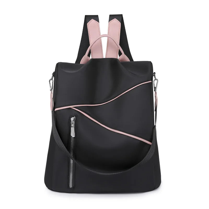 Waterproof Women Backpacks Casual Travel Backpack Female Solid Teenage Girls