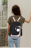 Waterproof Women Backpack Anti-theft Business Knapsack