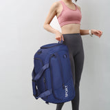 Oxford Women Shoulder Bags Waterproof Sports Gym Bag with Shoes Compartment