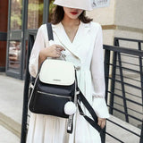 Oxford Women's Mini Backpack Waterproof Biker Shoulder Bag for Teen Girls