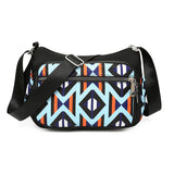 Canvas Diagonal Shoulder Bag for Women, Large Capacity, Multi-Layer