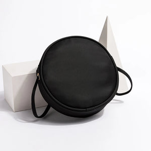 Small Round Canvas Shoulder Bag Casual Wild Fairy Bag