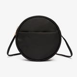Small Round Canvas Shoulder Bag Casual Wild Fairy Bag