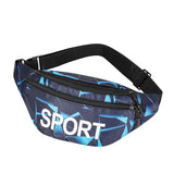 Oxford Cloth Chest Bag Men's Women's Diagonal Bag Outdoor Sports Waist Bag