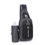Waterproof Oxford Chest Bag Travel Sports Messenger Bag Men Women