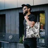 Oyster Seafood Bag Women Reusable Shopper Tote Bag