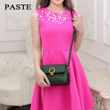 Crocodile Pattern Leather Tote Bag Small Tassel Shoulder Messenger Bags