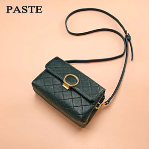 Crocodile Pattern Leather Tote Bag Small Tassel Shoulder Messenger Bags