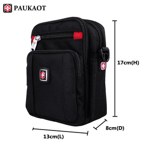 Waterproof Waist Bag Fanny Pack Men Small Pouch Purse Casual Male Pockets