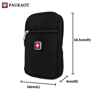 Men Waist Packs Belt Bag Casual Fanny Phone Pouch Purse Bum Hip Pockets